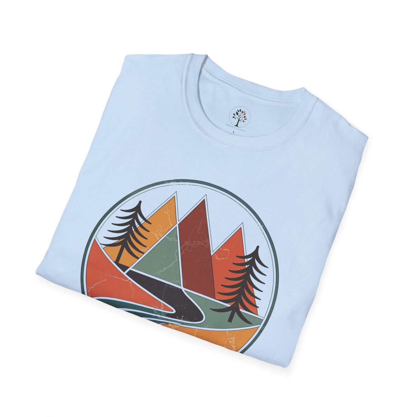 Light Blue | Retro Horizon, folded view
