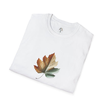 White | Let if Fall, folded view