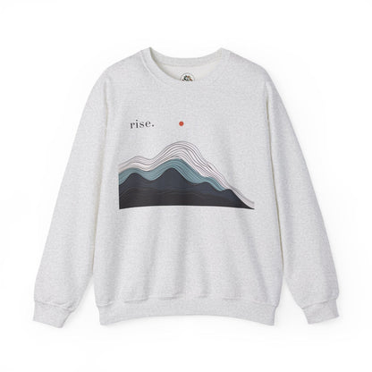 Ash | Rise Sweatshirt, front view