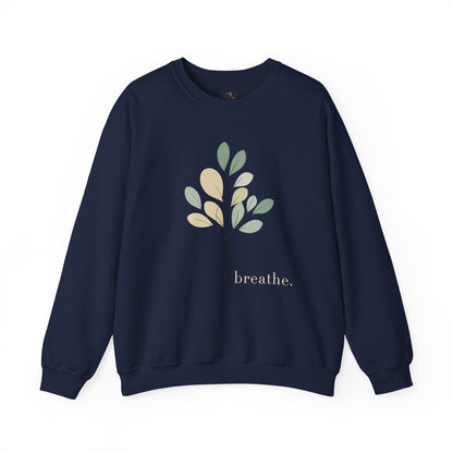 Navy | Breathe Sweatshirt, front view