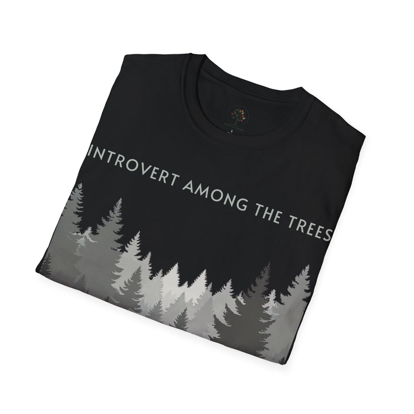 Black | Introvert Among the Trees, folded view