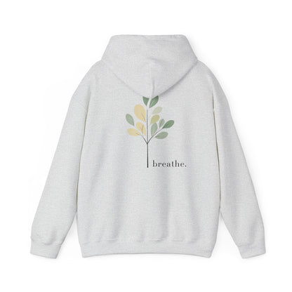 Ash | Breathe Hoodie, back design view