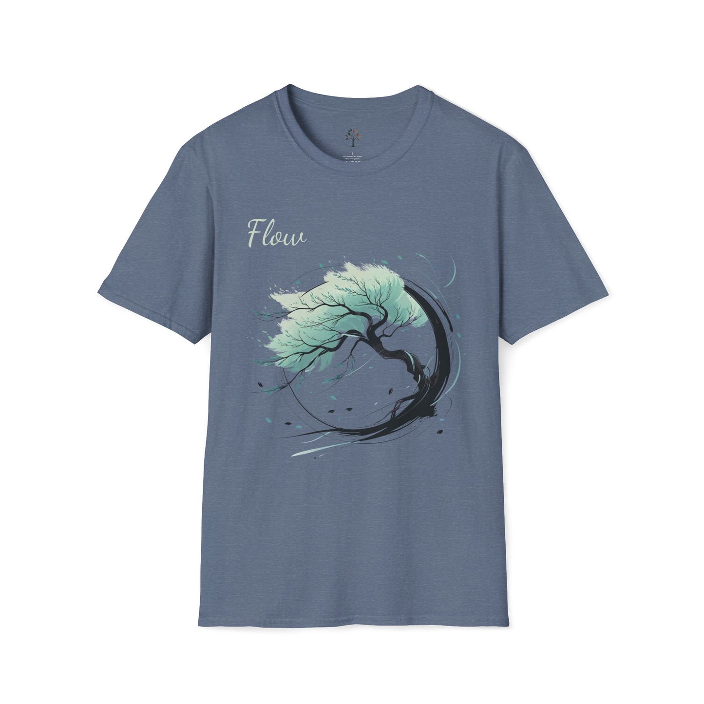 Heather Indigo | Flow, front view