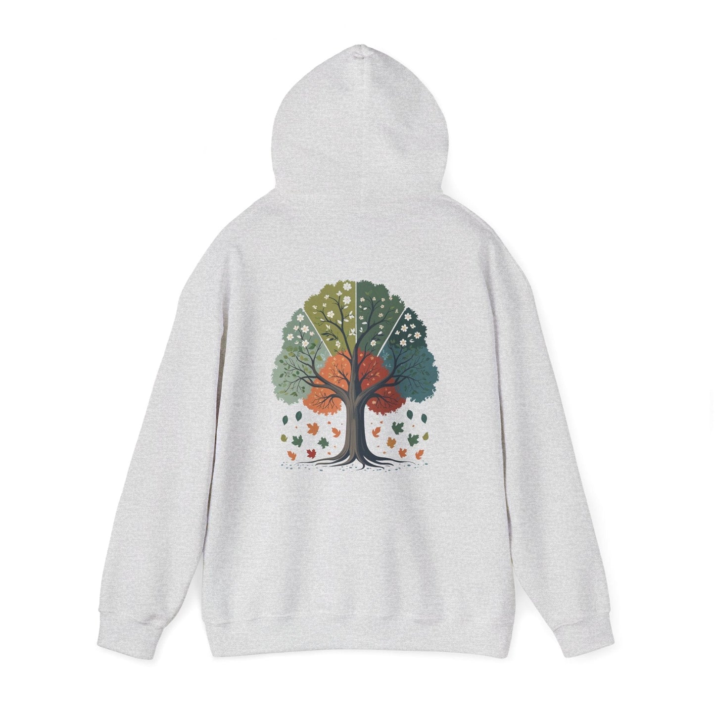 Ash | Circle of Seasons Hoodie, back view 2
