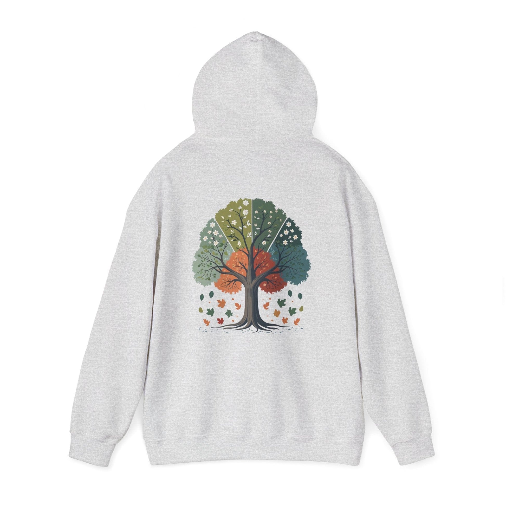 Ash | Circle of Seasons Hoodie, back view 2