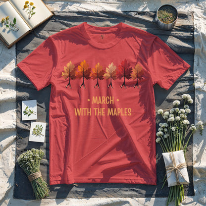 March with the Maples