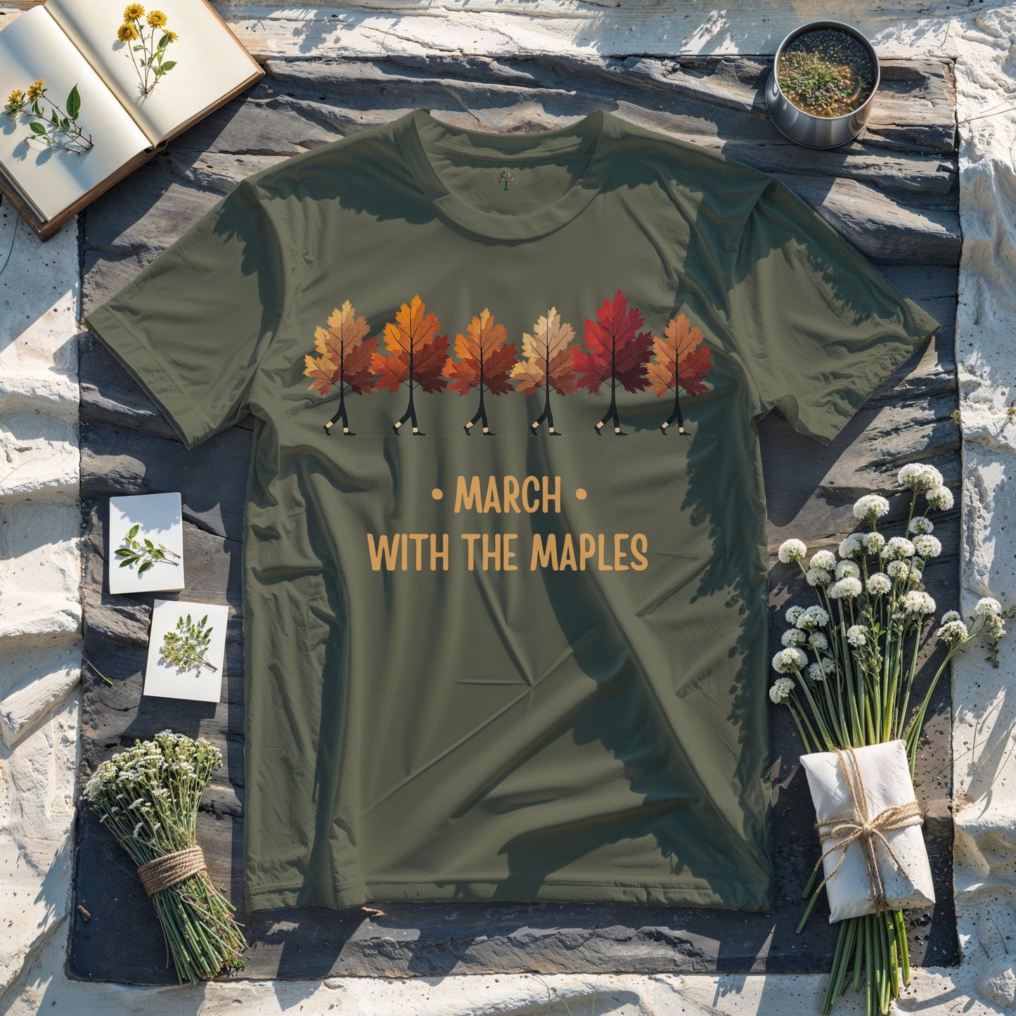 March with the Maples