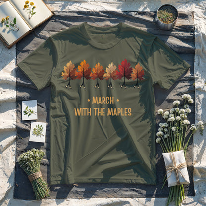 March with the Maples