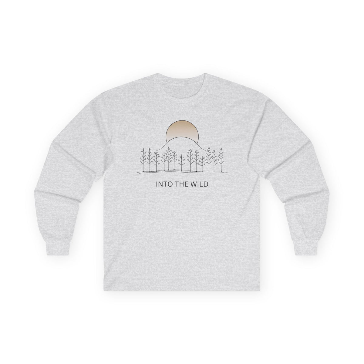 Ash | Into the Wild Long Sleeve, front view