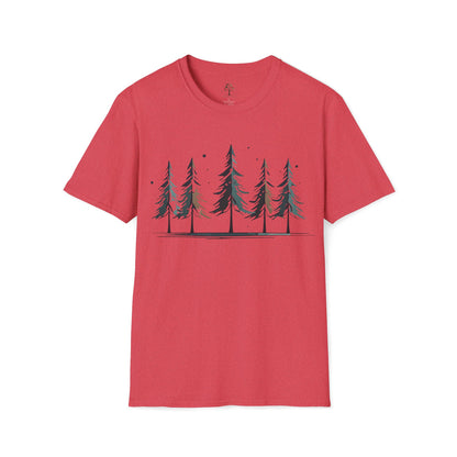 Heather Red | Evergreen Stillness, front view
