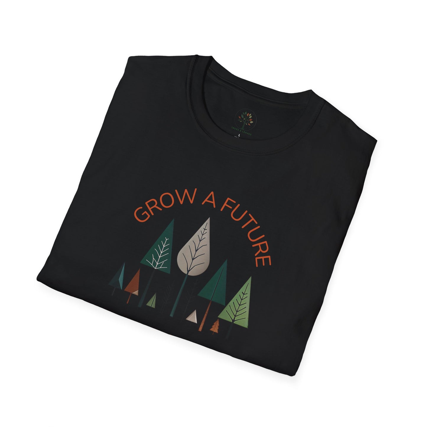 Black | Grow a Future, Plant a Tree!, folded view