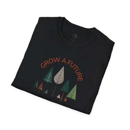 Black | Grow a Future, Plant a Tree!, folded view