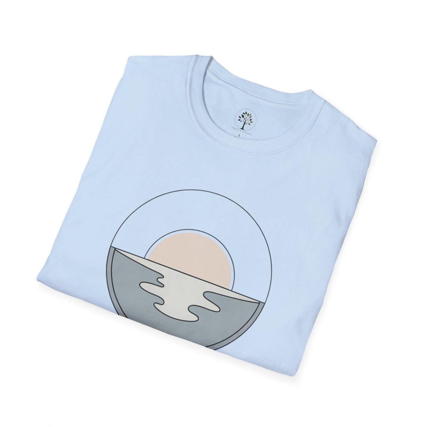 Light Blue | Dawn, folded view