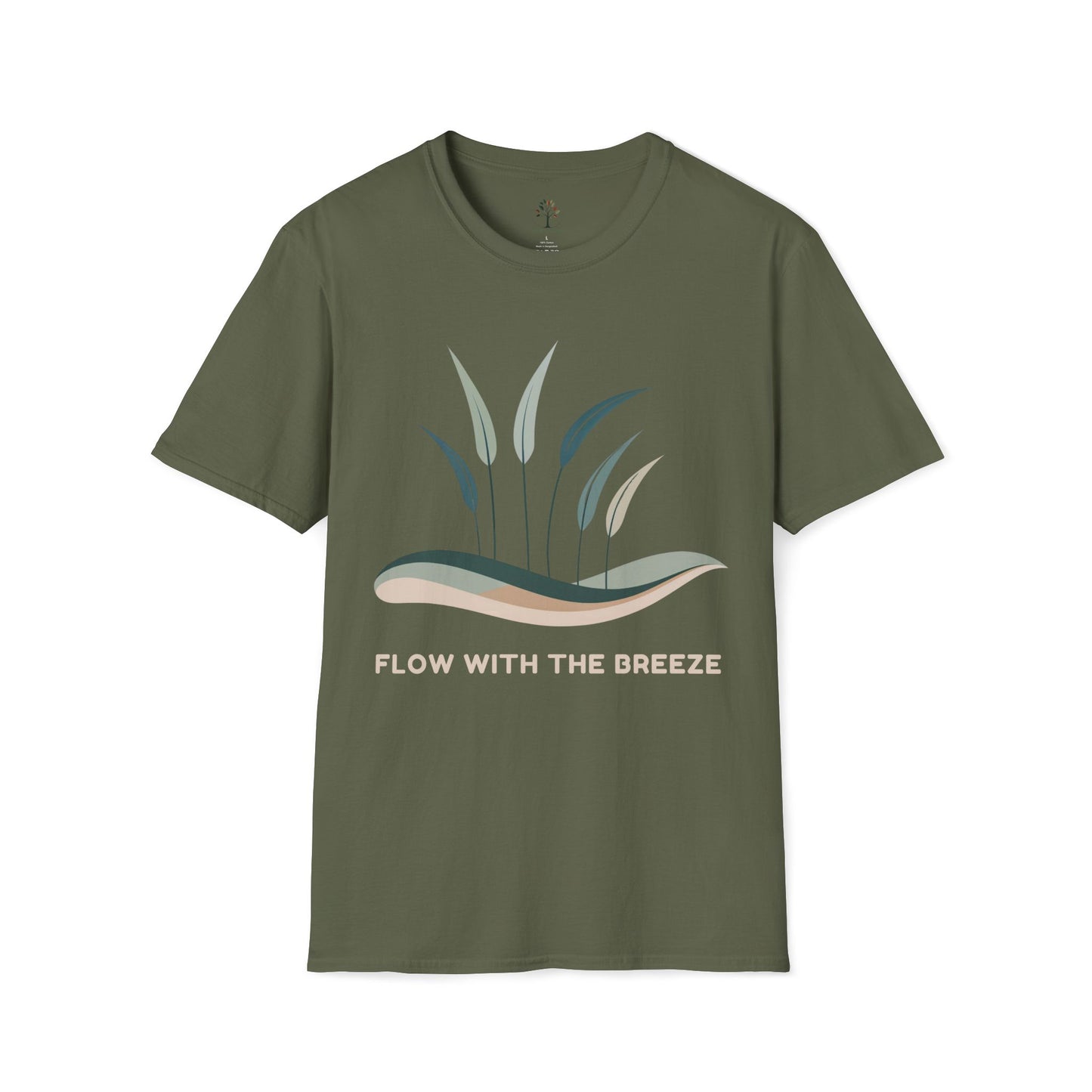 Military Green | Flow with the Breeze, front view