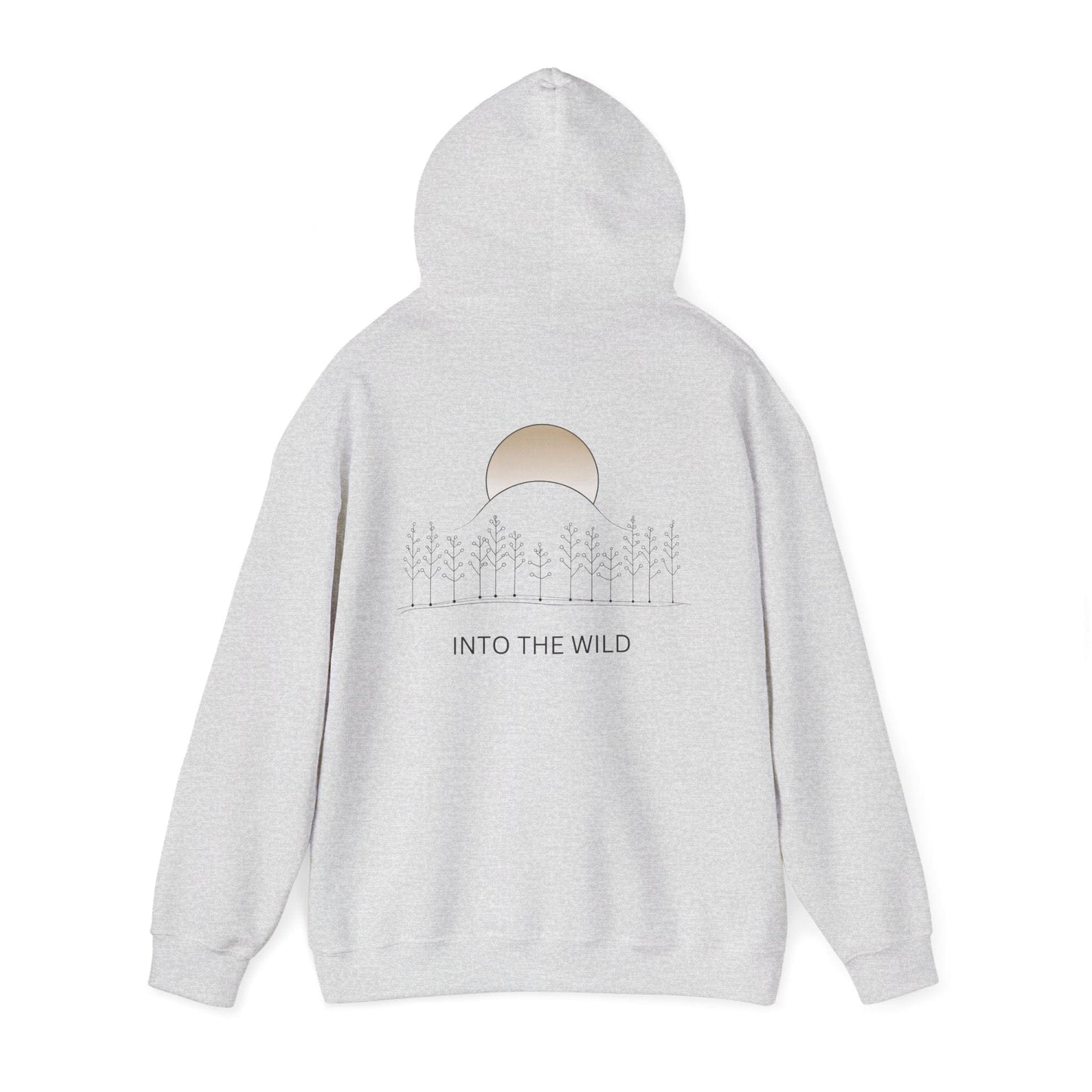 Ash | Into The Wild Hoodie, back view 2
