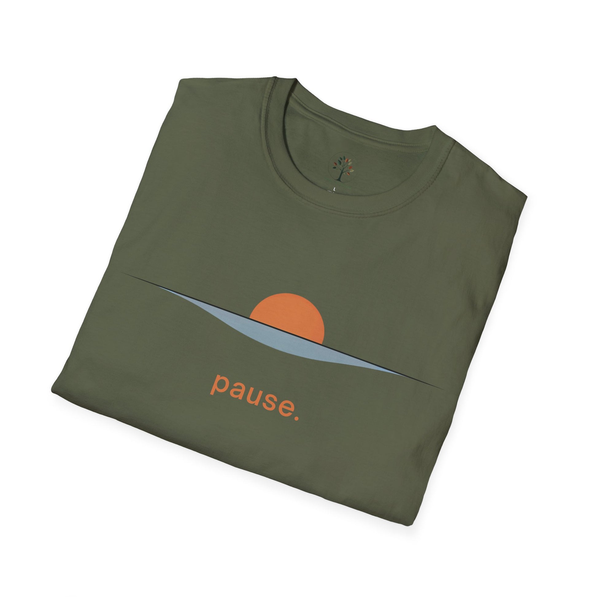 Military Green | Pause, folded view