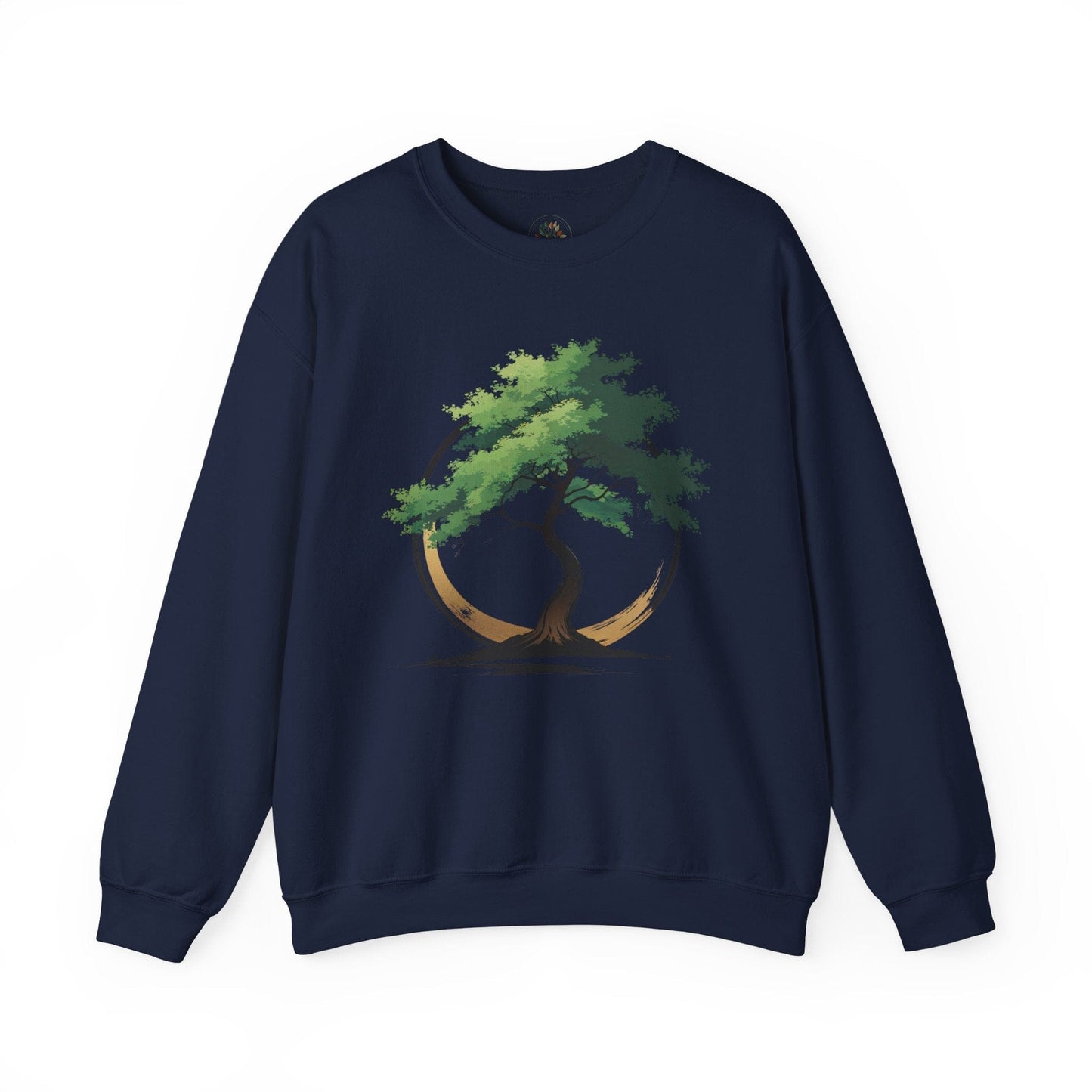 Navy | The Zen Tree Sweatshirt, front view