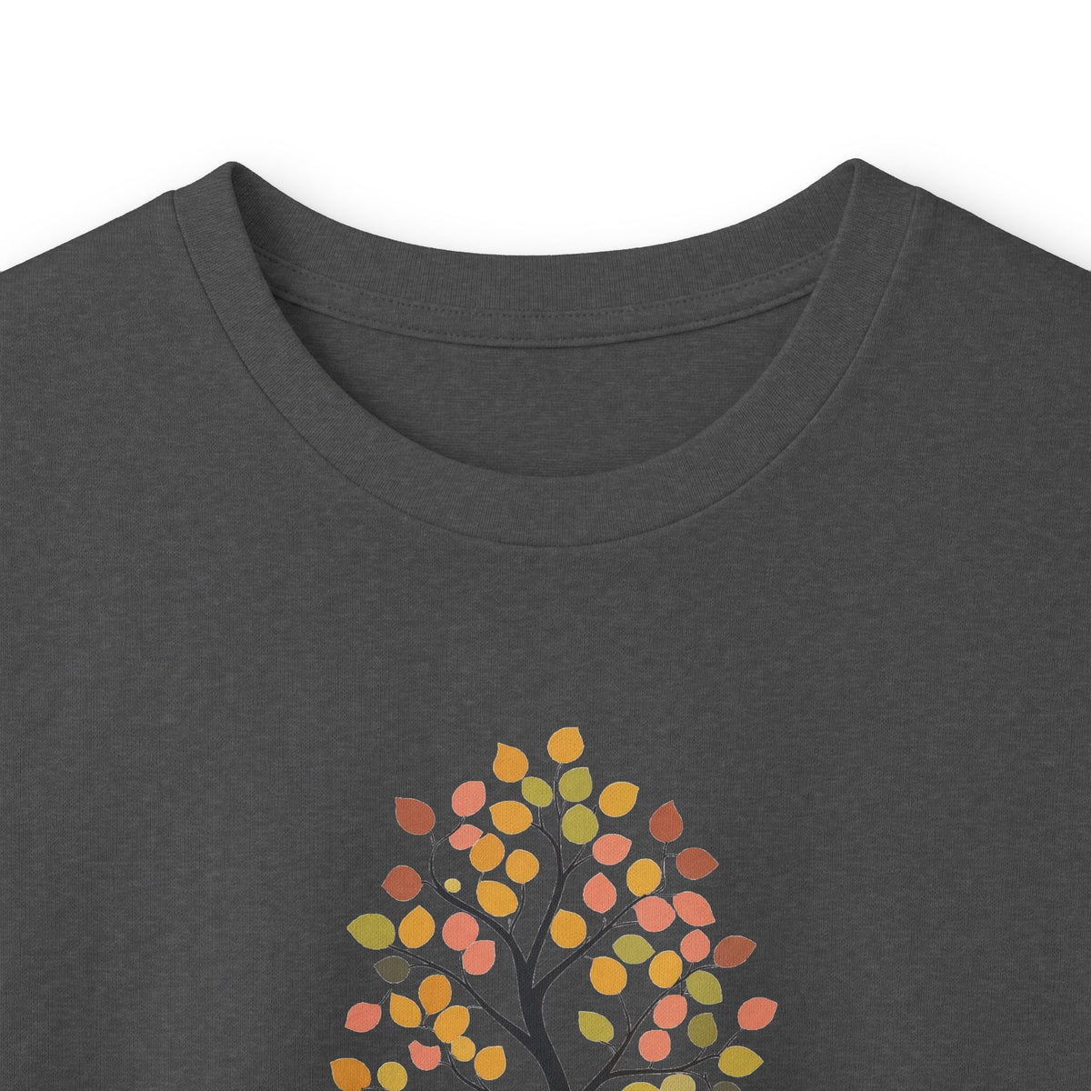 Dark Heather | Almost Long Sleeve, folded view