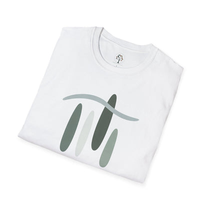 White | Forest Breath, folded view