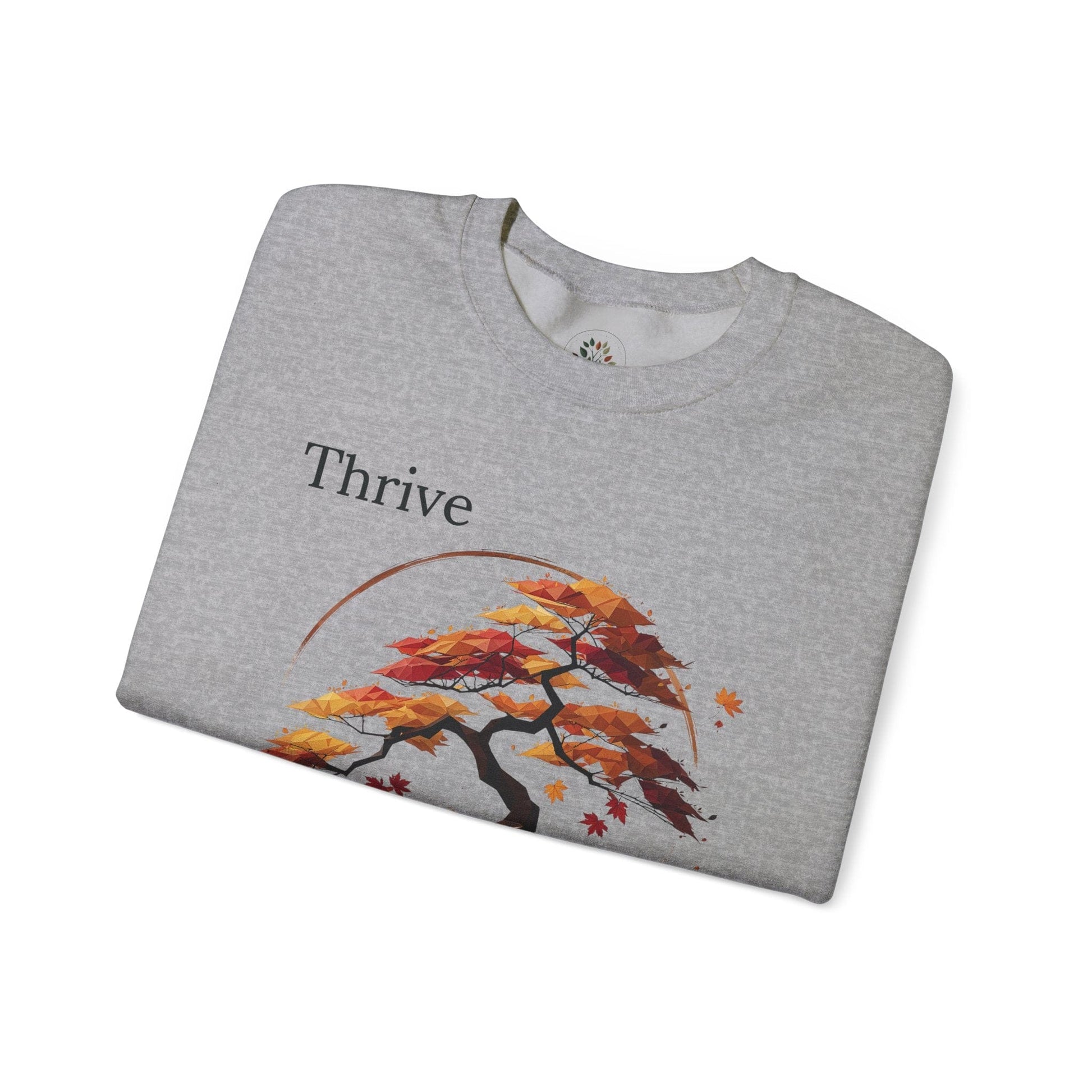 Sport Grey | Thrive Sweatshirt, folded view