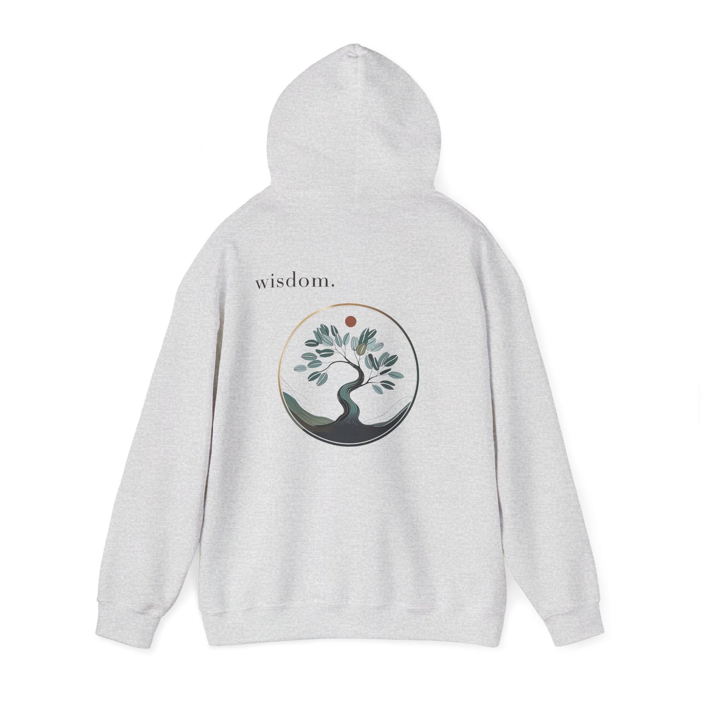Ash | Wisdom Hoodie, back view 2