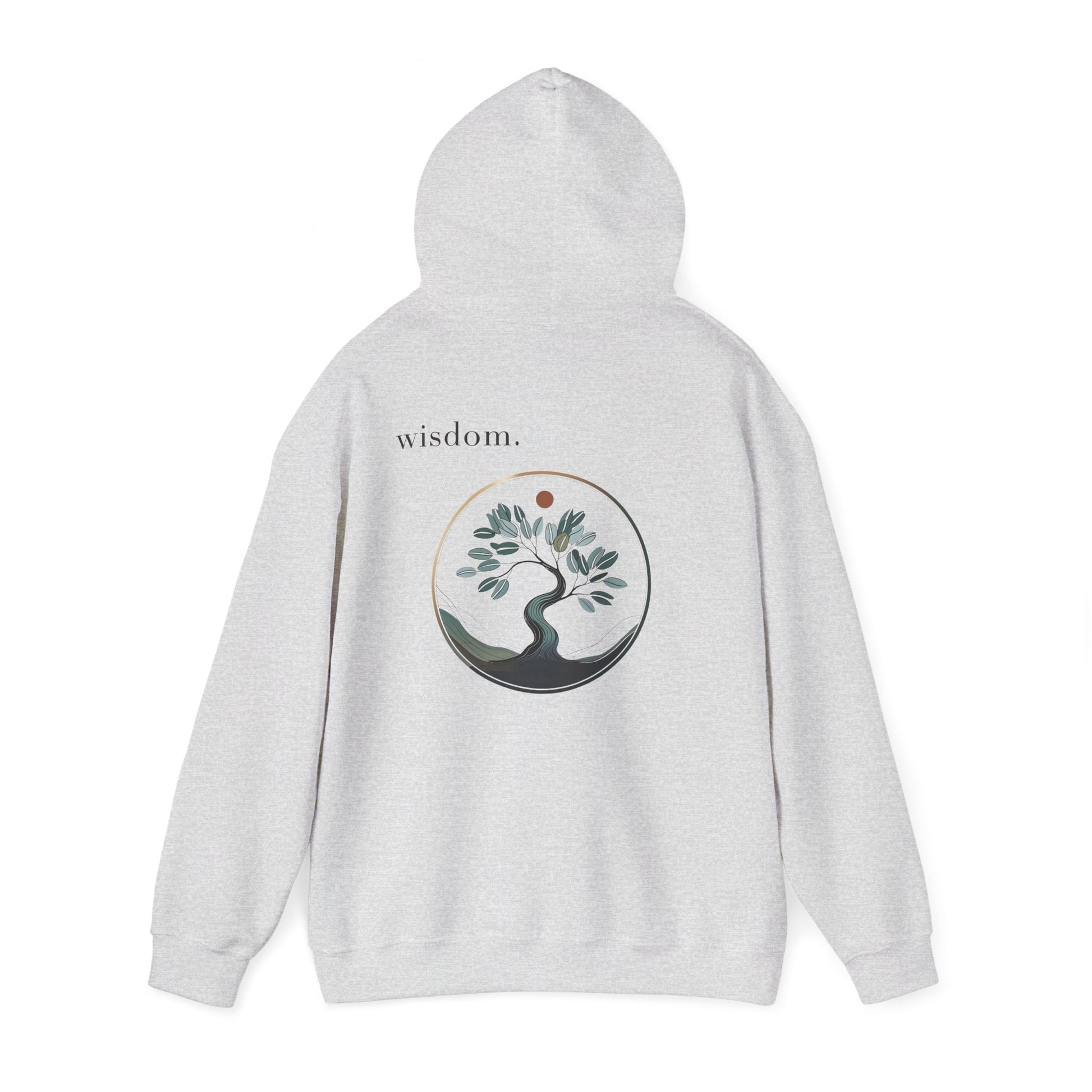Ash | Wisdom Hoodie, back view 2