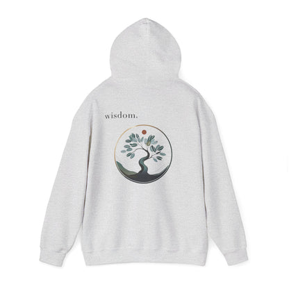 Ash | Wisdom Hoodie, back view 2