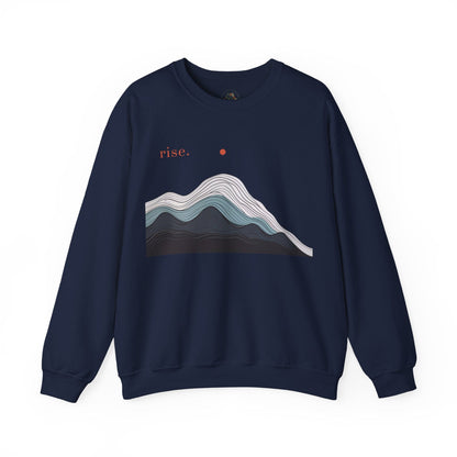 Navy | Rise Sweatshirt, front view