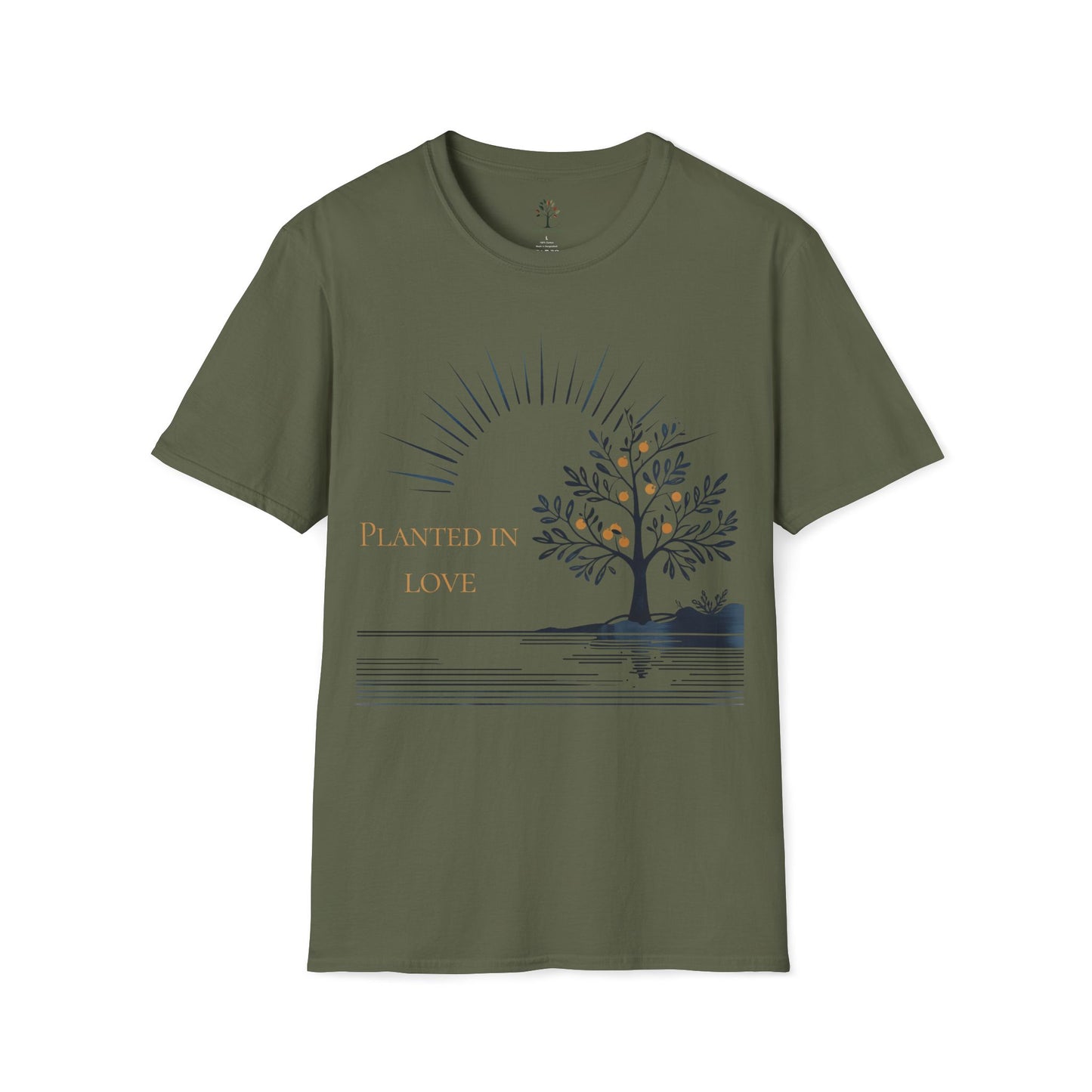 Military Green | Planted in Love, front view