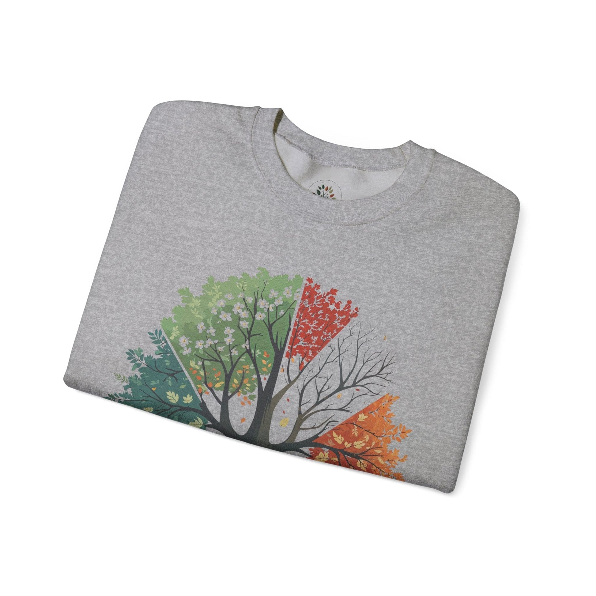 Sport Grey | Life in Cycles Sweatshirt, folded view
