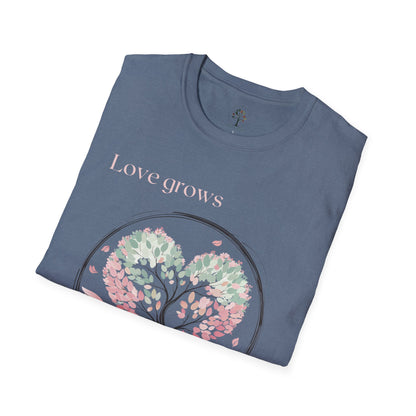 Heather Indigo | Love grows, folded view