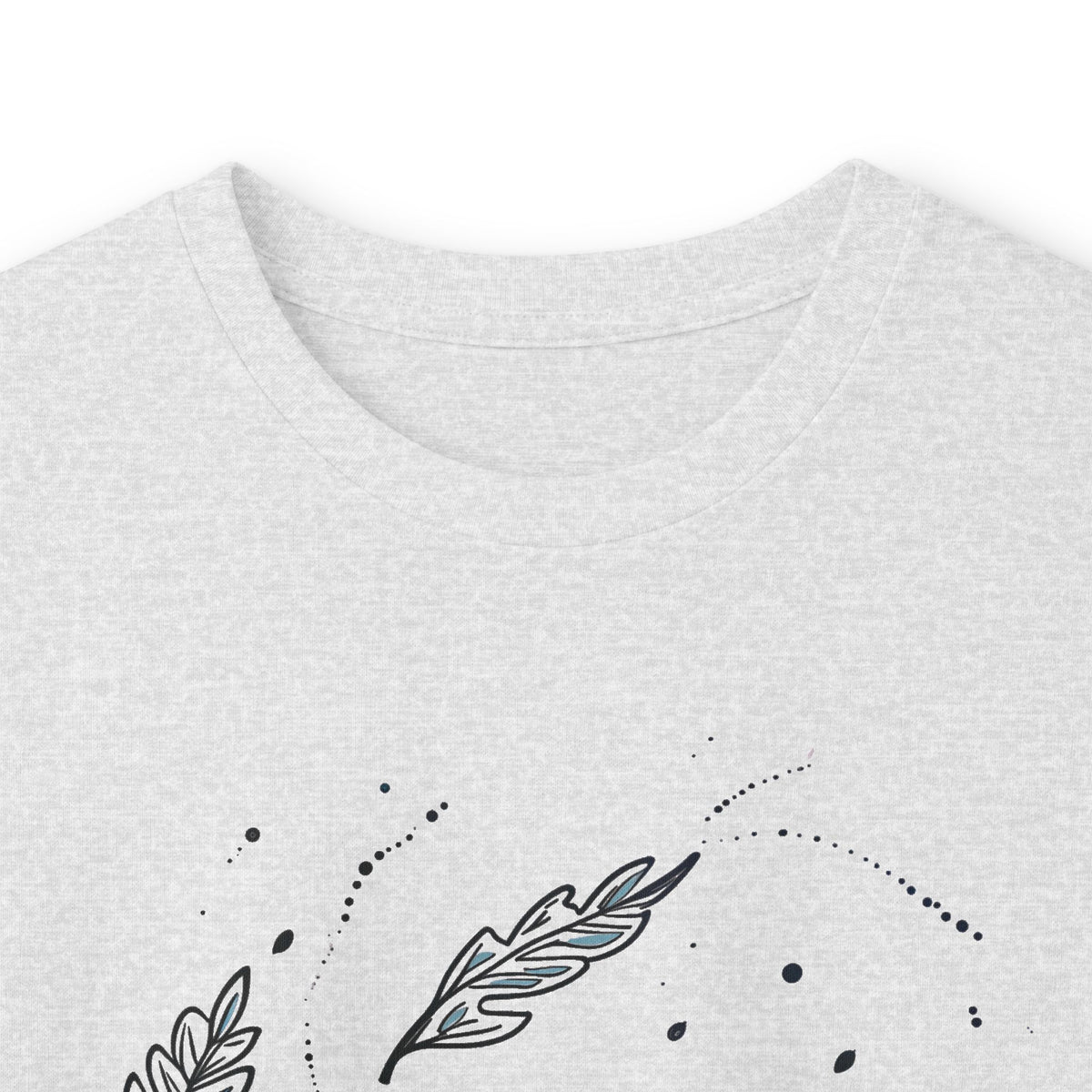 Ash | Autumn Drift Long Sleeve Tee, folded view