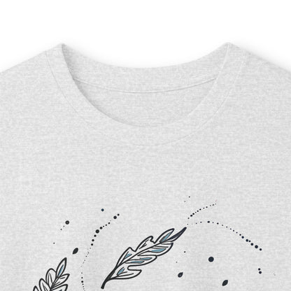 Ash | Autumn Drift Long Sleeve Tee, folded view