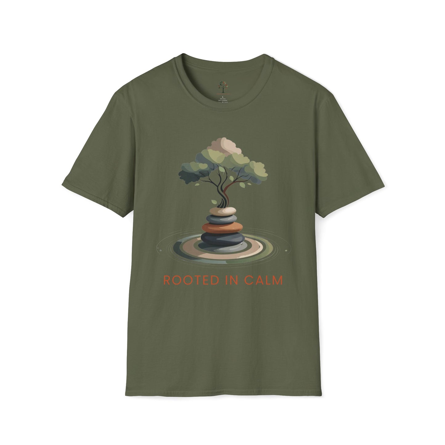 Military Green | Rooted in Calm, front view