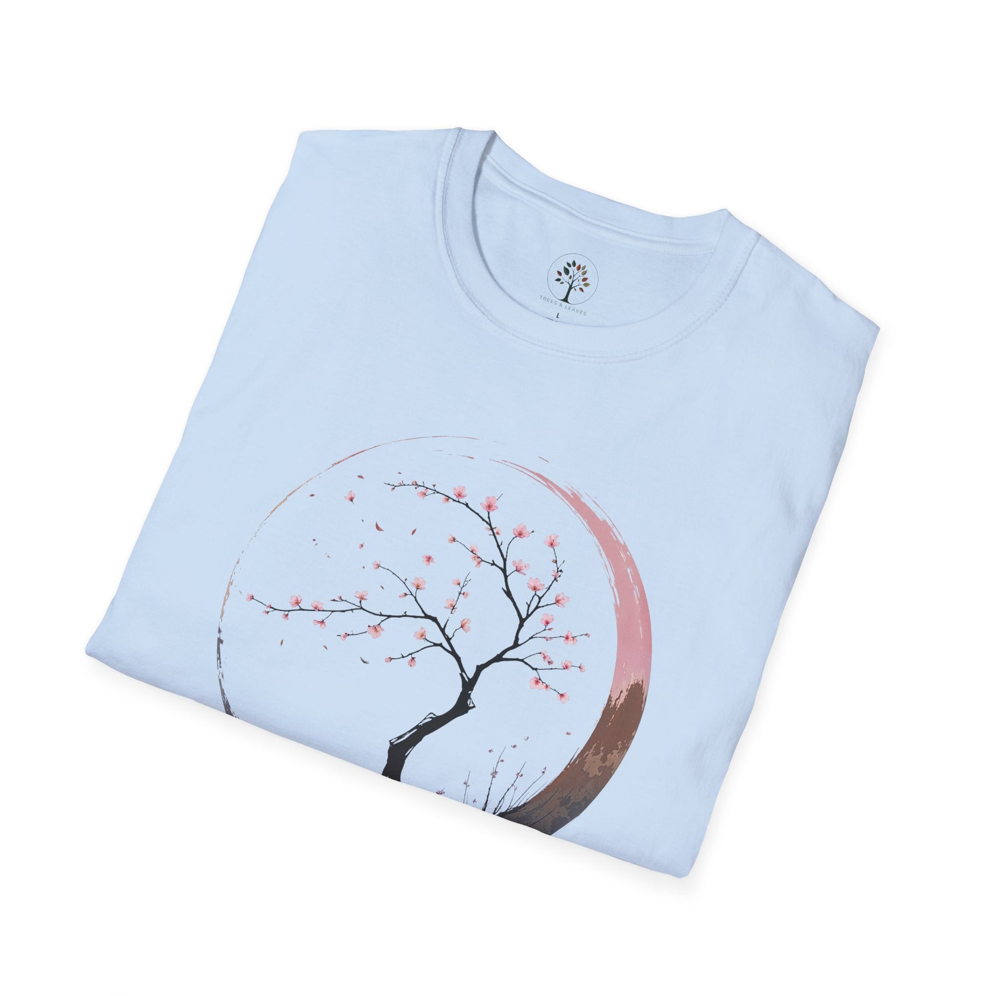 Light Blue | Sakura Silence, folded view