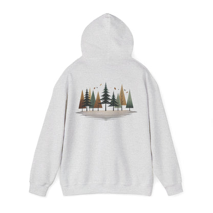 Ash | Forest Rhythm Hoodie, back view 2