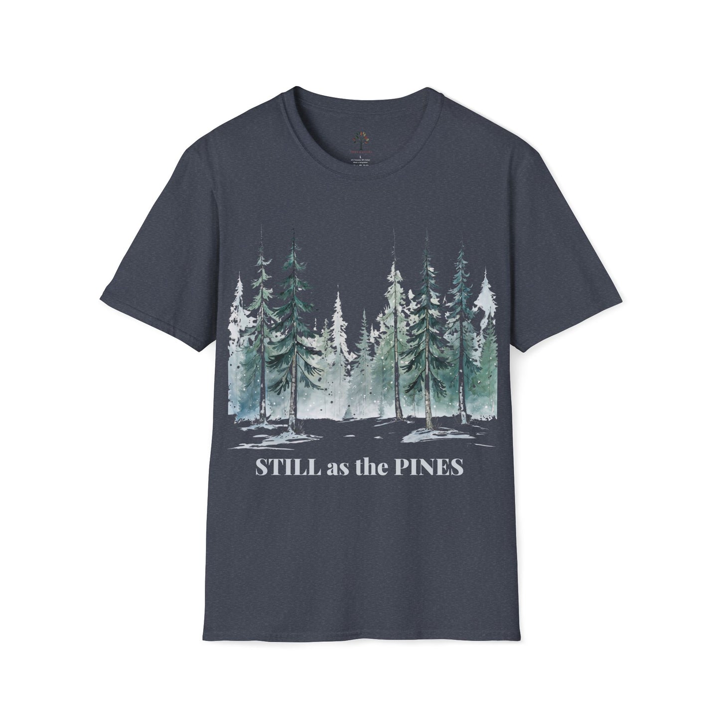 Heather Navy | Still as the Pines, front view