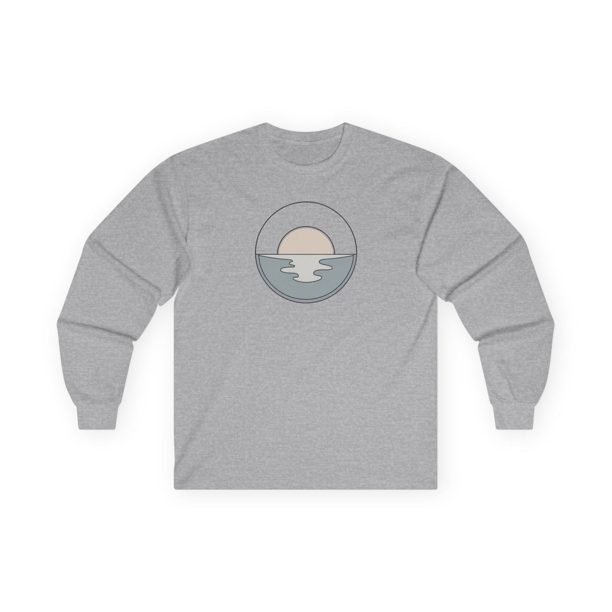 Sport Grey | Dawn Long Sleeve Tee, front view