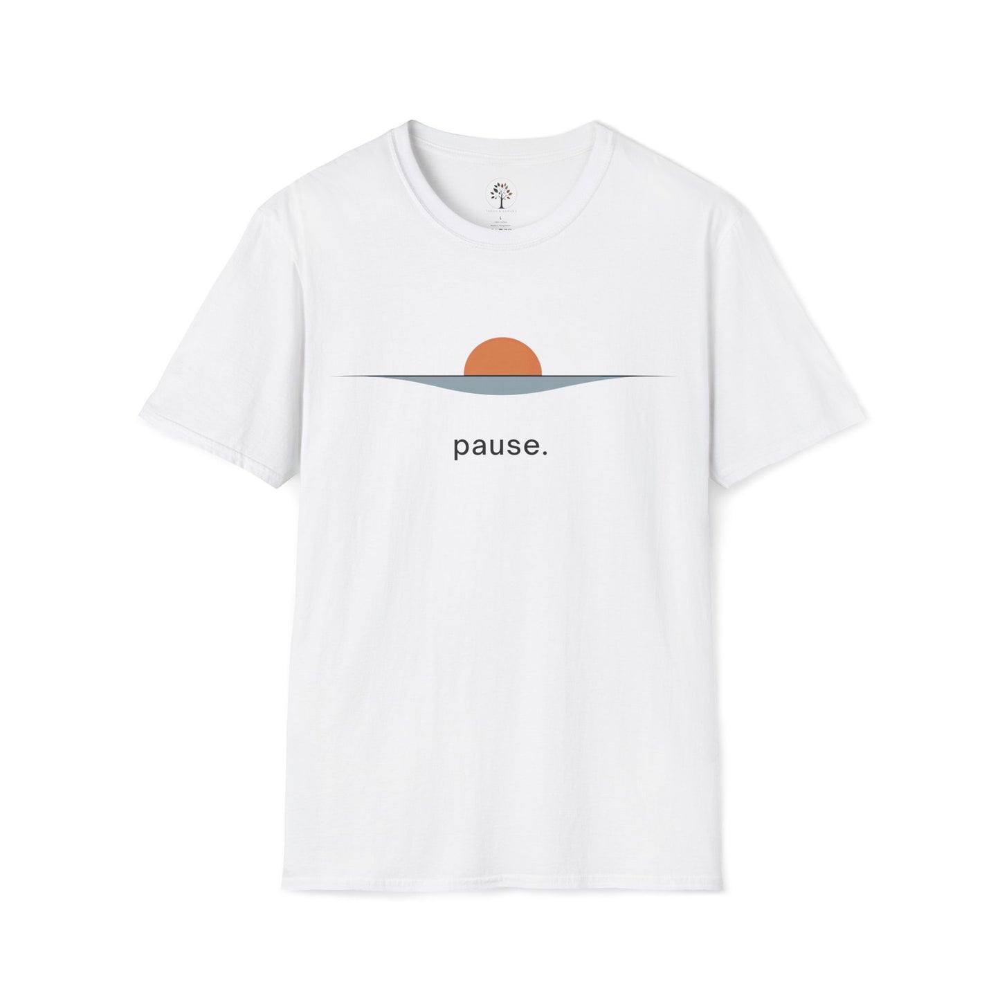 White | Pause, front view