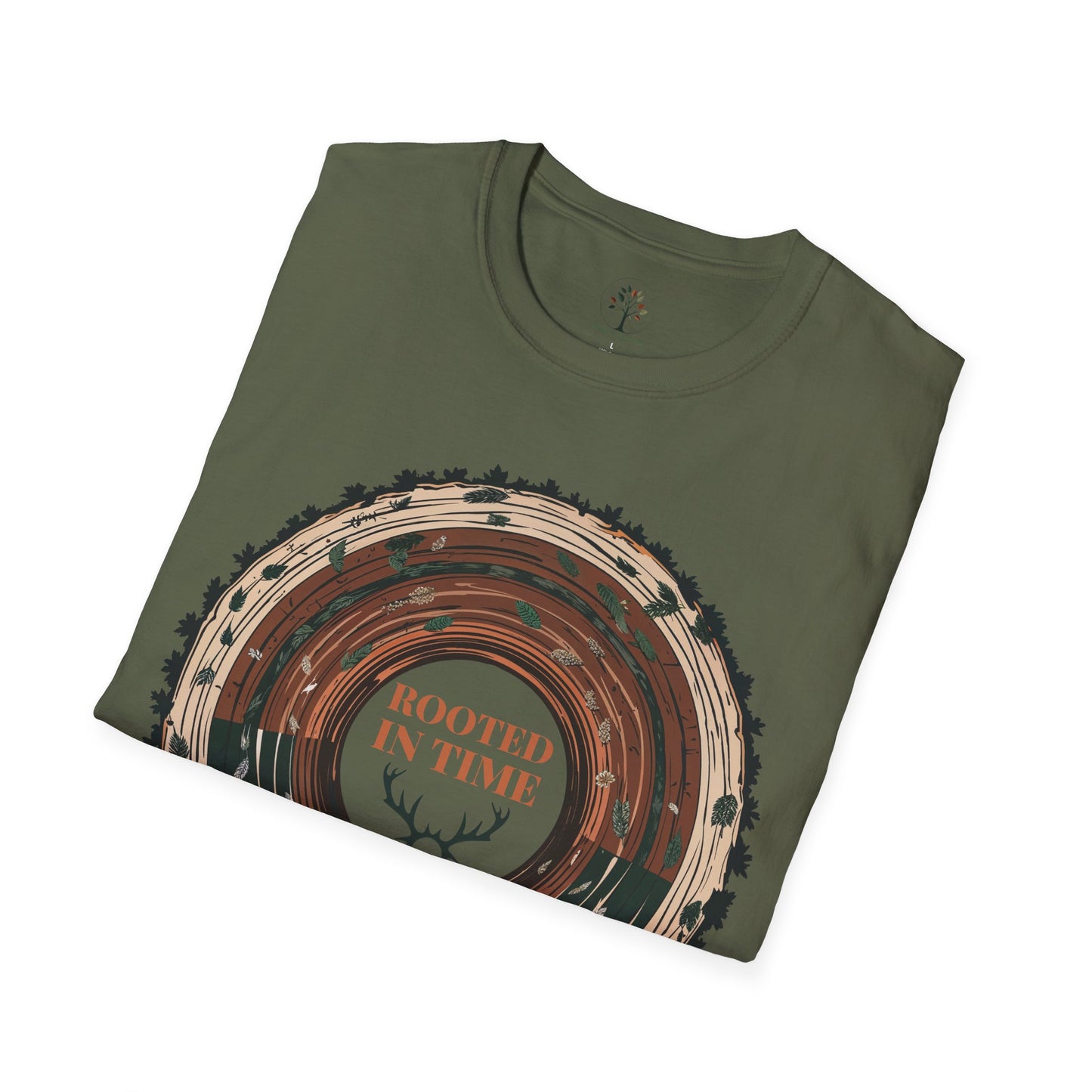 Military Green | Rooted in Time, folded view