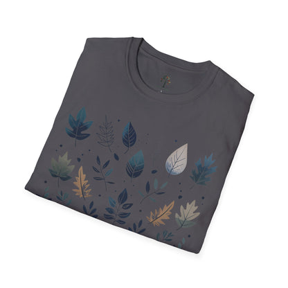 Charcoal | Botanical Harmony, folded view