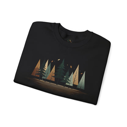 Black | Forest Rhythm Sweatshirt, folded view