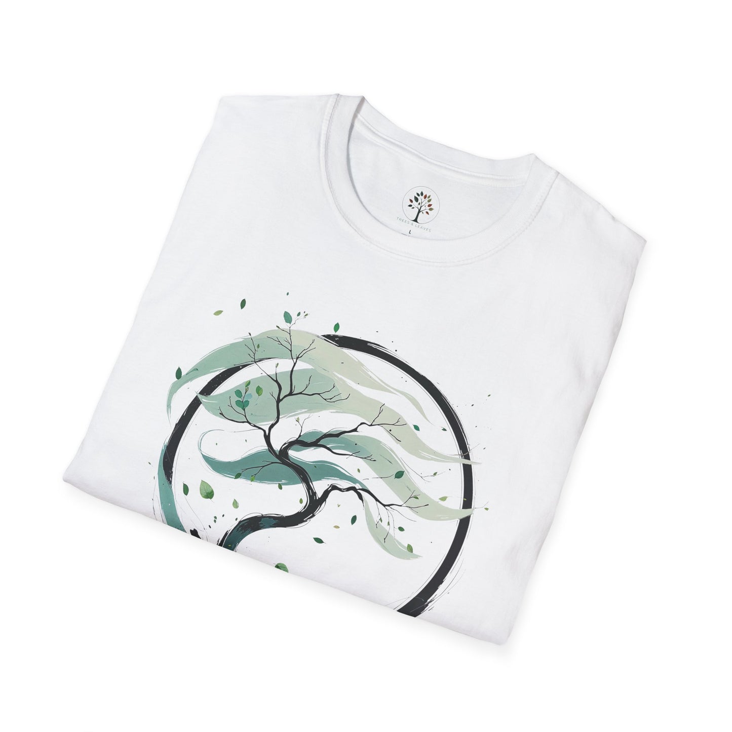 White | Winds of Growth, folded view