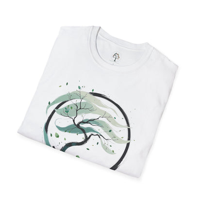 White | Winds of Growth, folded view
