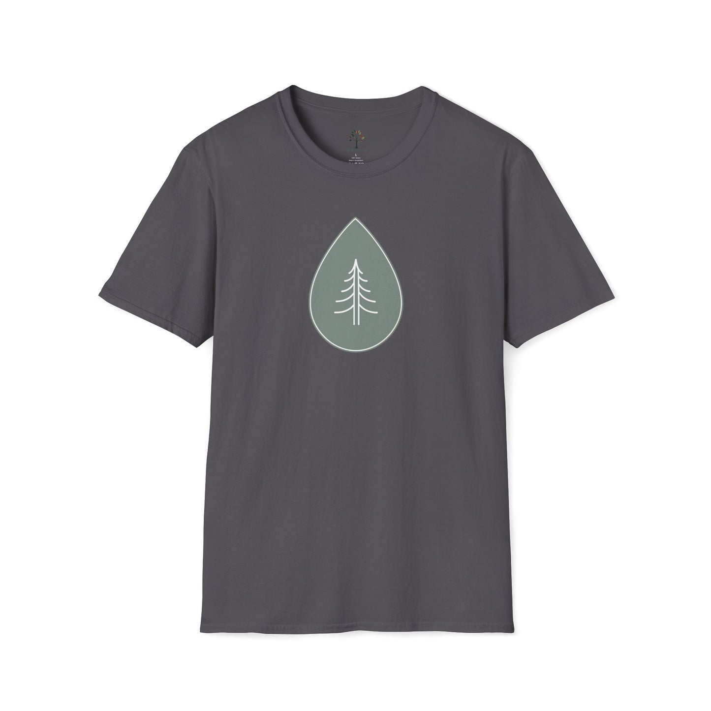 Charcoal | Calm Drop, front view
