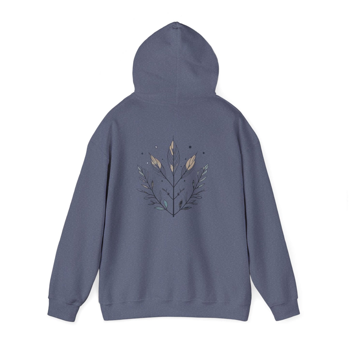 Heather Navy | Olive Grace Hoodie, back view 2