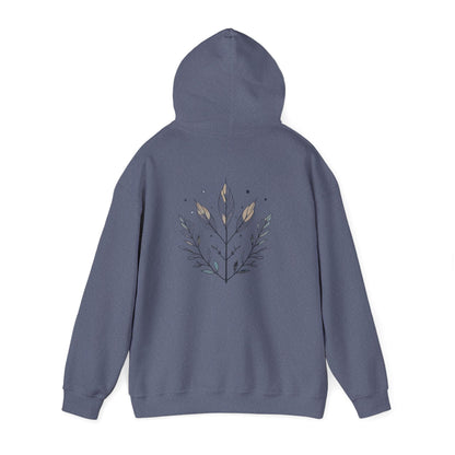 Heather Navy | Olive Grace Hoodie, back view 2