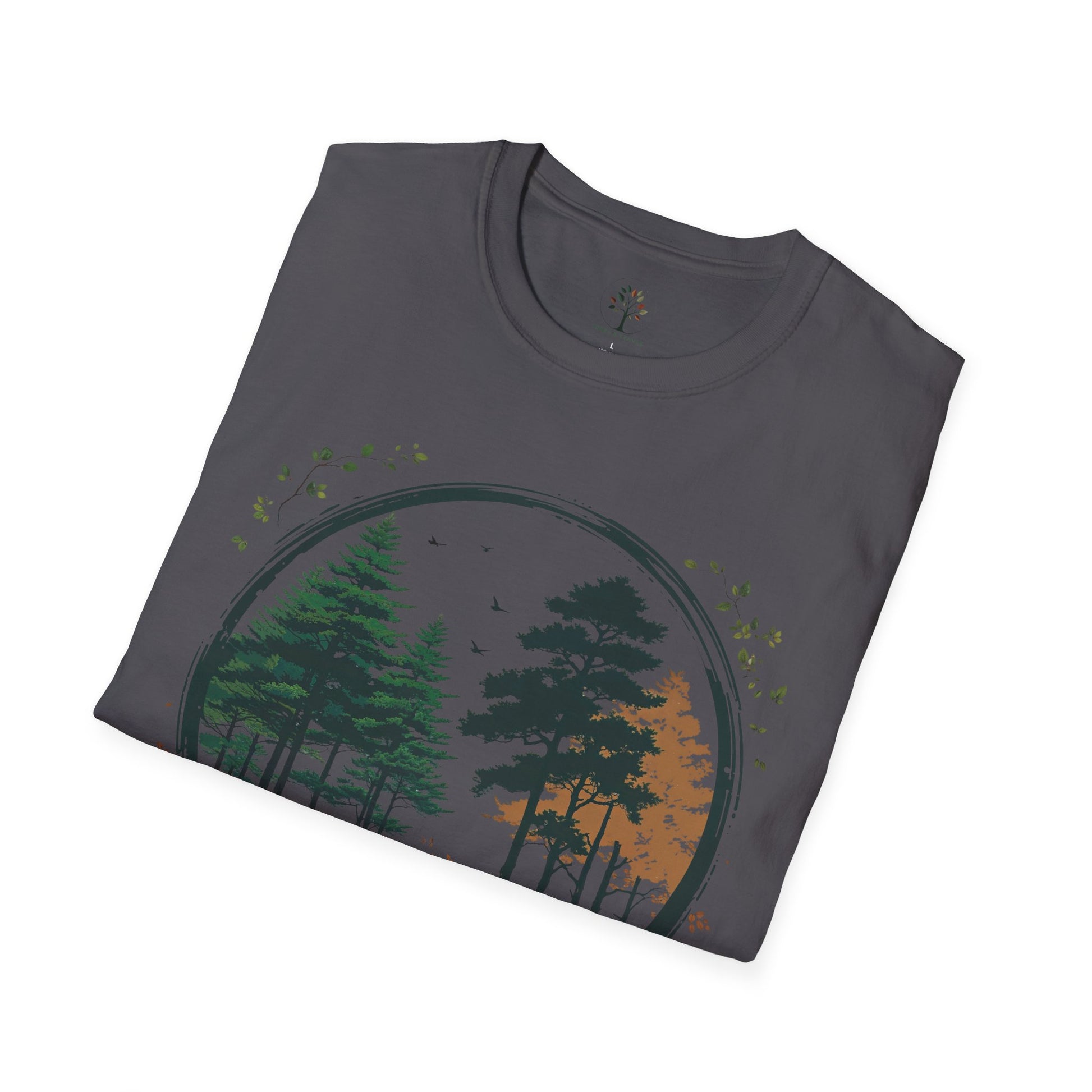 Charcoal | Beneath the Stilll Canopy, folded view