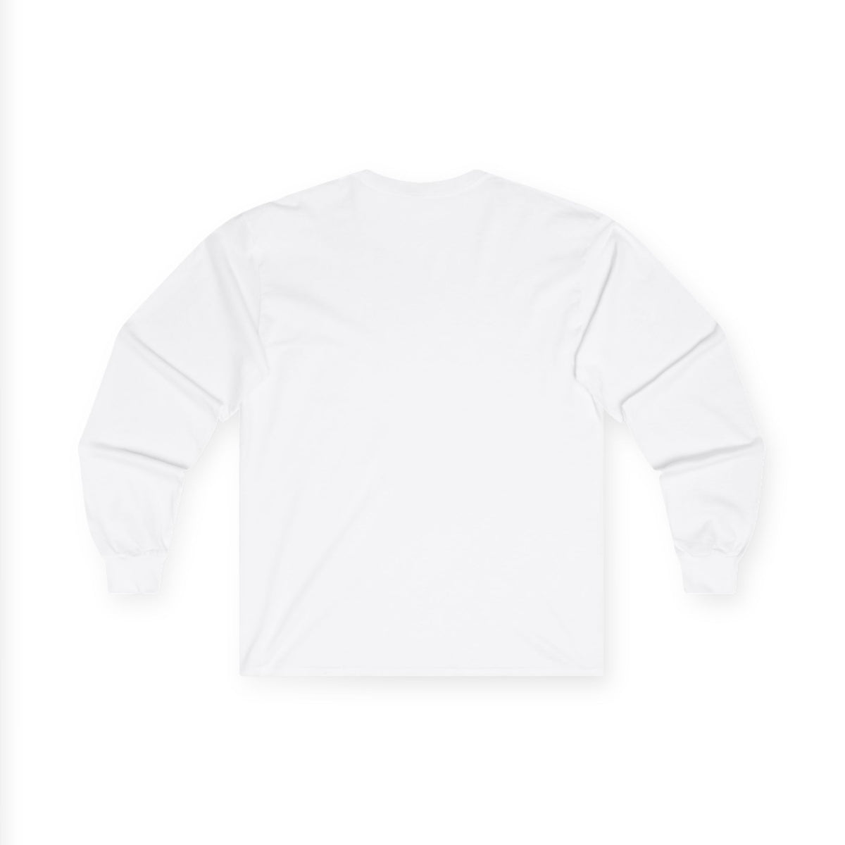 White | Almost Long Sleeve, back view