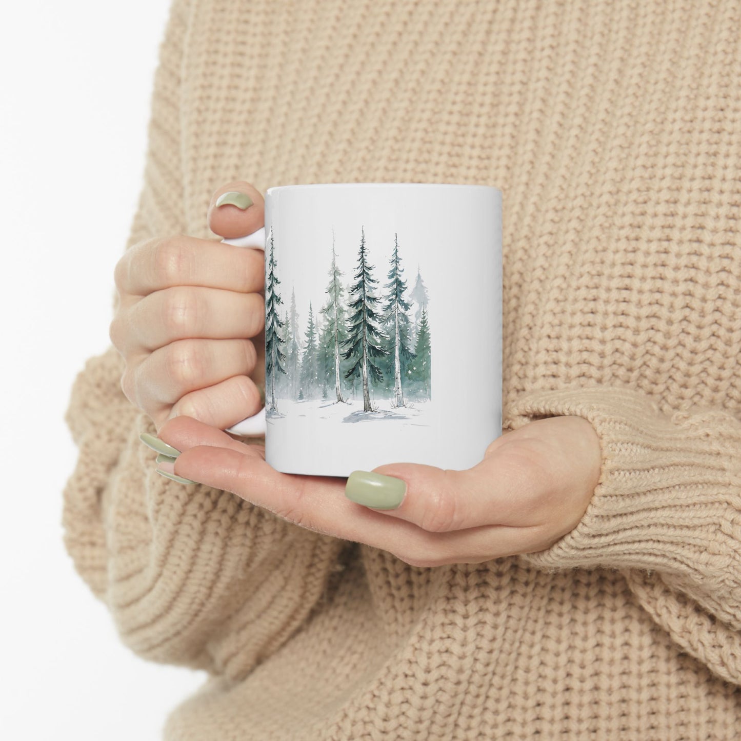 Snowfall Forest Mug